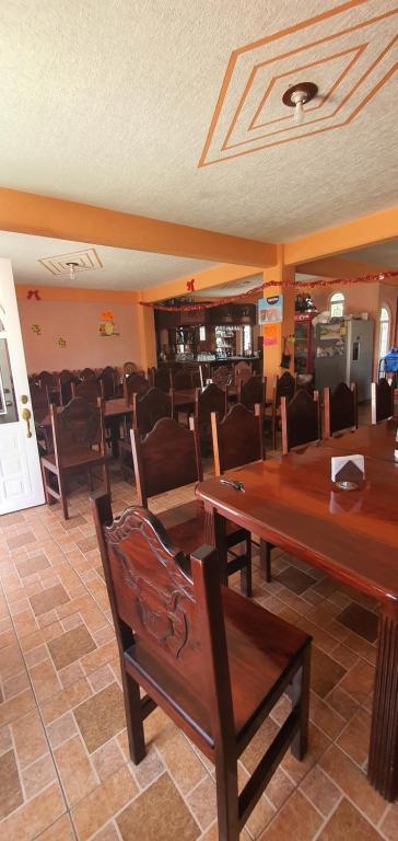 Posezení v ubytování Hotel El Rancherito