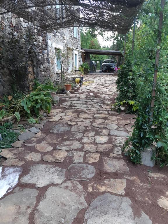 Zahrada ubytování L'EMBELLIE