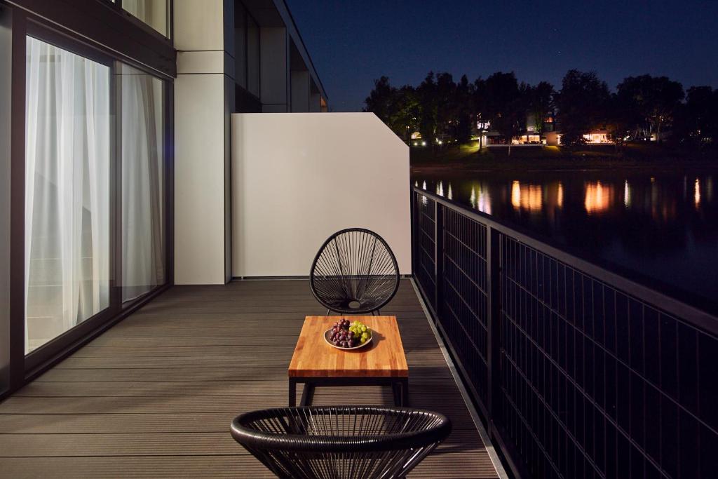 Balkón nebo terasa v ubytování Lemon Resort Spa