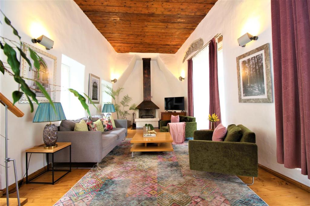Istumisnurk majutusasutuses Tallinn City Apartments - Old Town