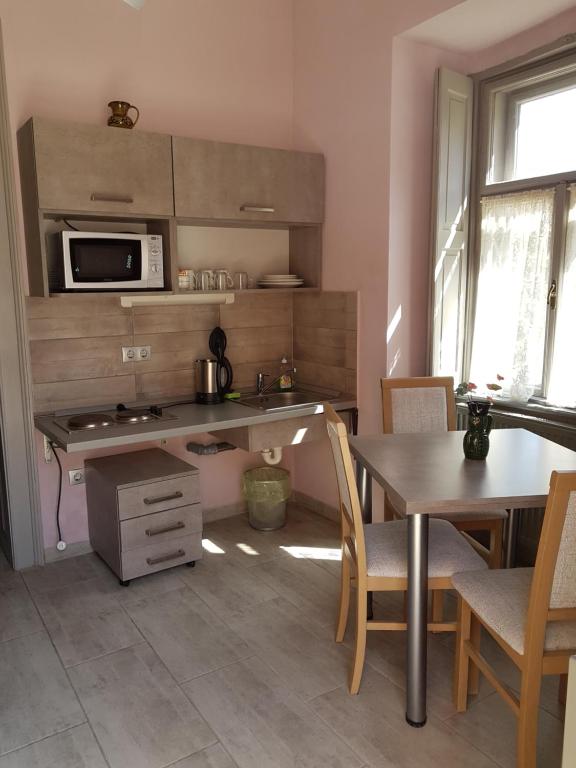 Kuchyňa alebo kuchynka v ubytovaní Kétbodonyi Apartments