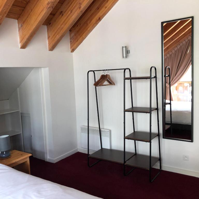 Postel nebo postele na pokoji v ubytování SUNWEB - Timberlodge