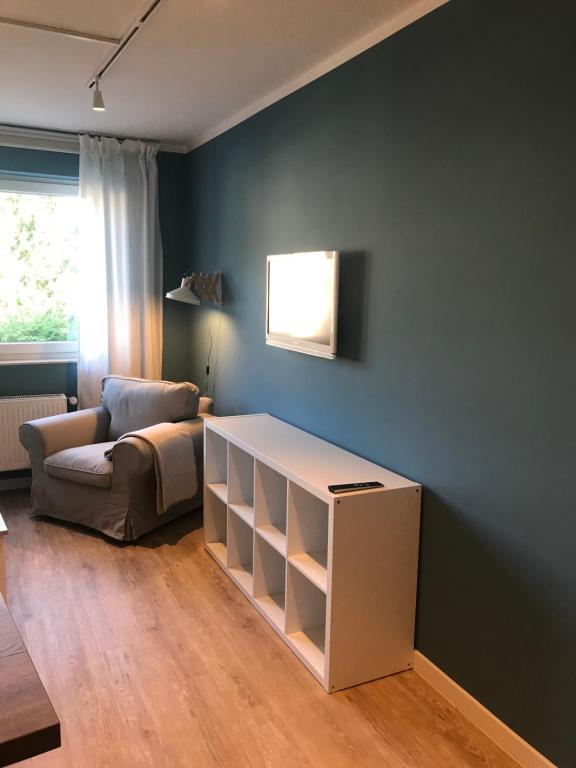 Posezení v ubytování Klein & Fein, Appartement- und Zimmervermietung