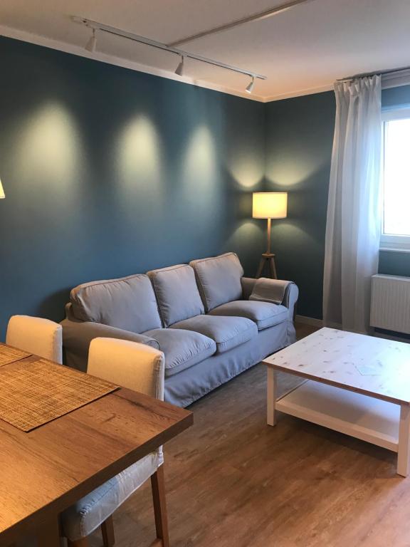 Posezení v ubytování Klein & Fein, Appartement- und Zimmervermietung