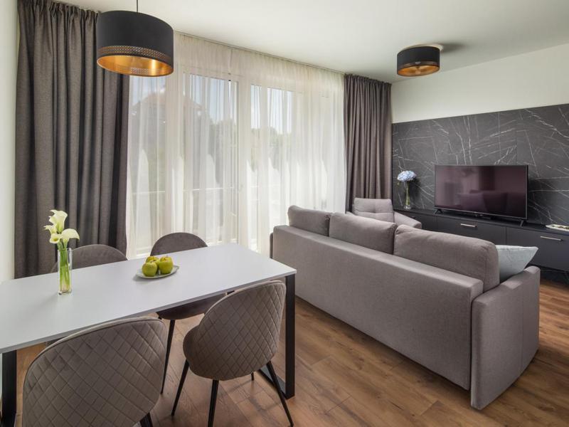 Posedenie v ubytovaní Hotel Carbona Spa Residence Apartmanok