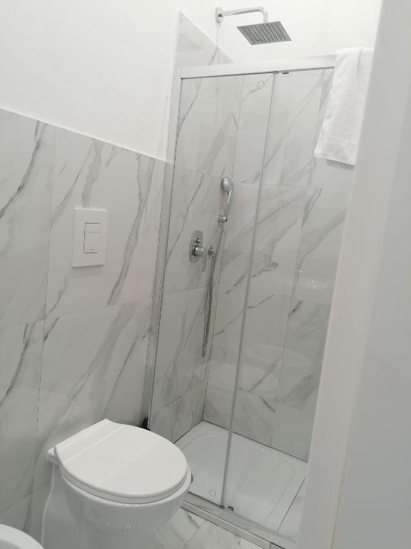 Kúpeľňa v ubytovaní Residence Appartamenti Santa Teresa a Chiaia