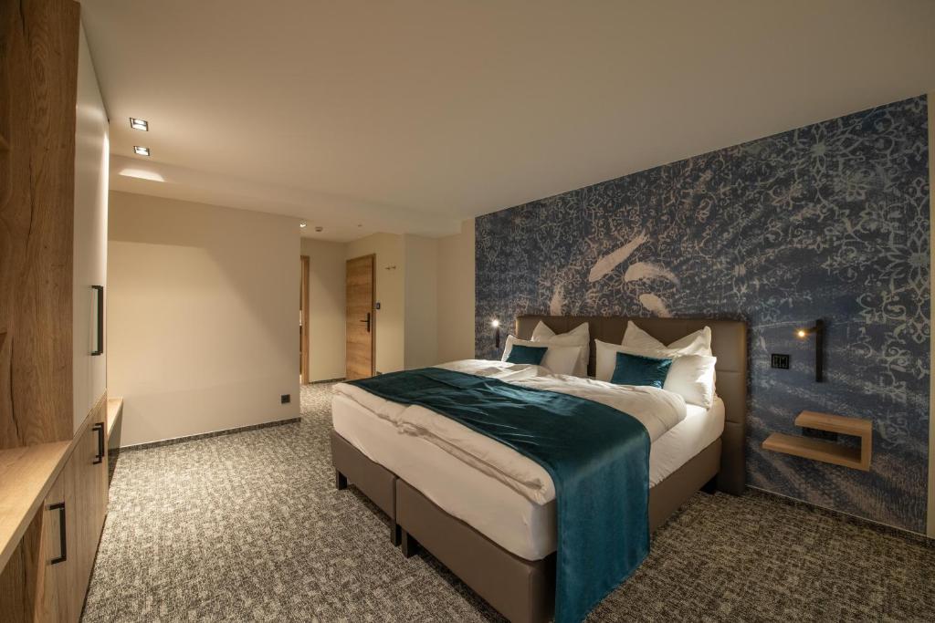 Postel nebo postele na pokoji v ubytování Ohles Lifestyle Guesthouse
