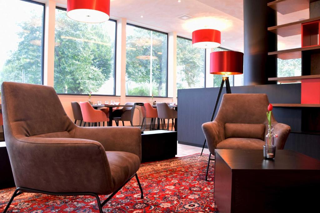 Posezení v ubytování Bastion Hotel Nijmegen