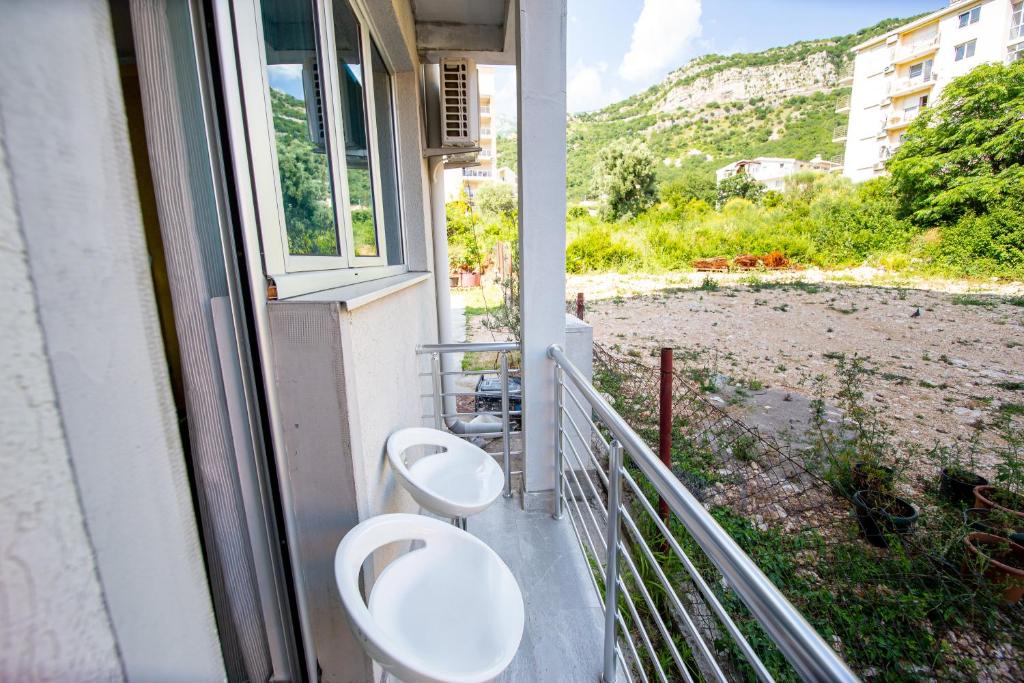 Balkón alebo terasa v ubytovaní Apartment Sofija