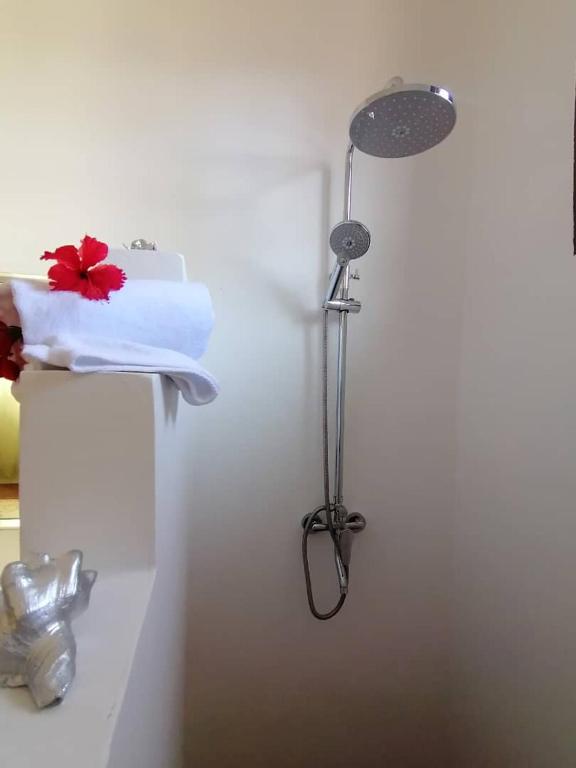 Koupelna v ubytování Habibi B&B
