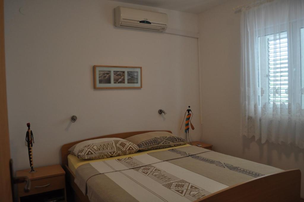 Łóżko lub łóżka w pokoju w obiekcie Villa Laguna