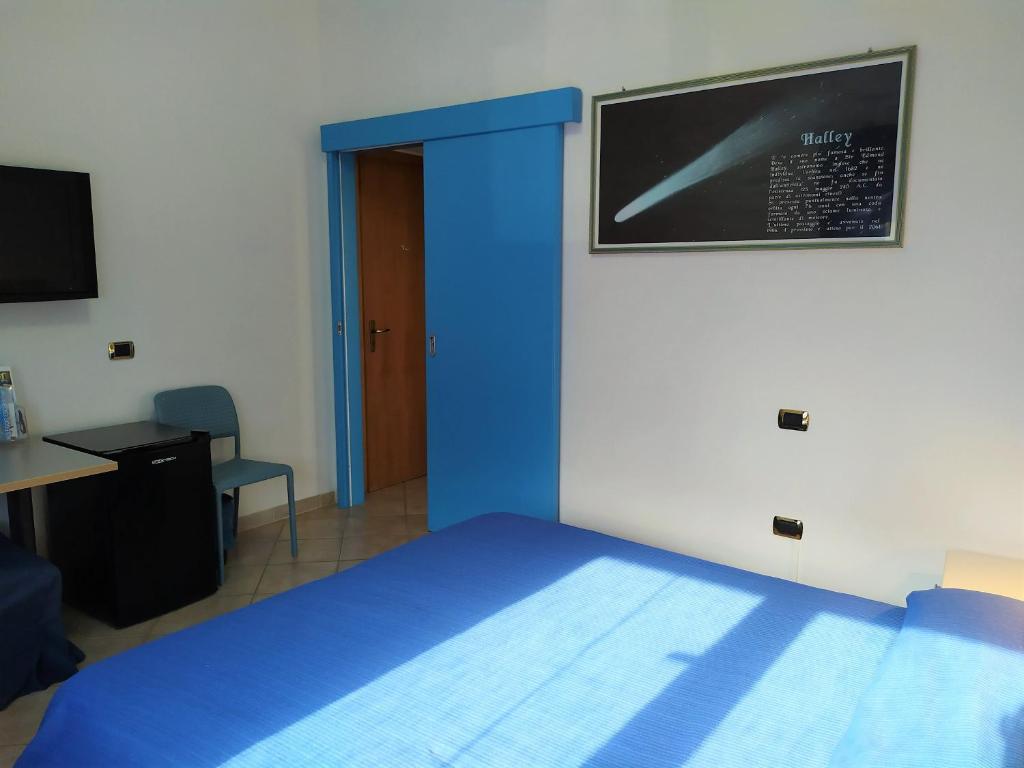 TV a/nebo společenská místnost v ubytování B&B Luna Blu