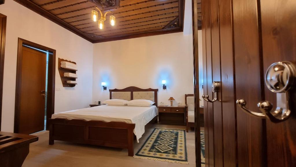 Postel nebo postele na pokoji v ubytování Master Hotel