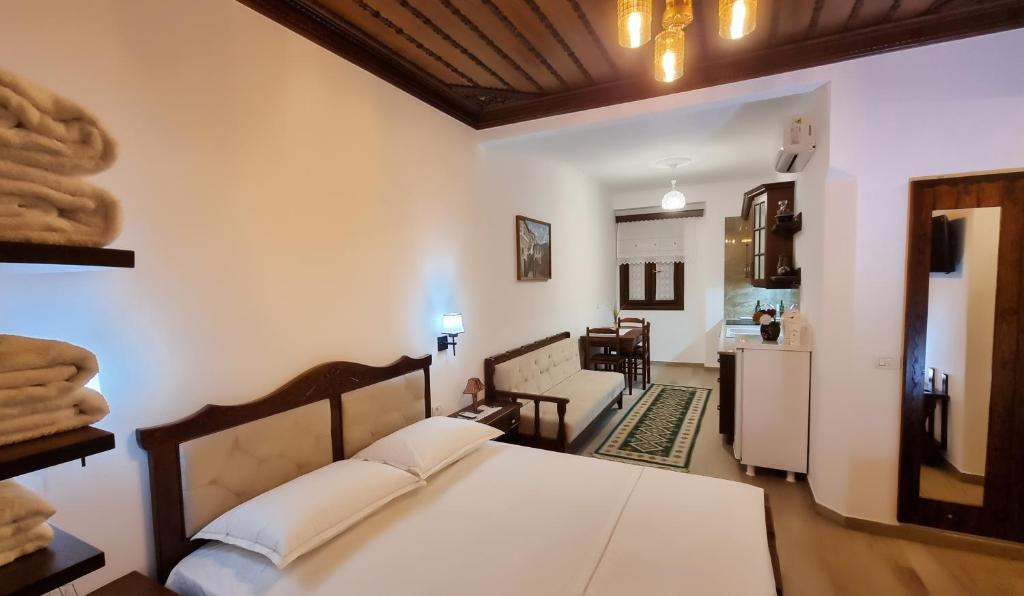 Postel nebo postele na pokoji v ubytování Master Hotel