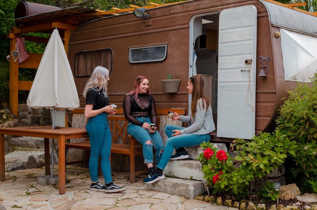 Hosté ubytování Caravan on Ranch