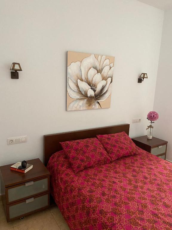 Posteľ alebo postele v izbe v ubytovaní Namar apartamento