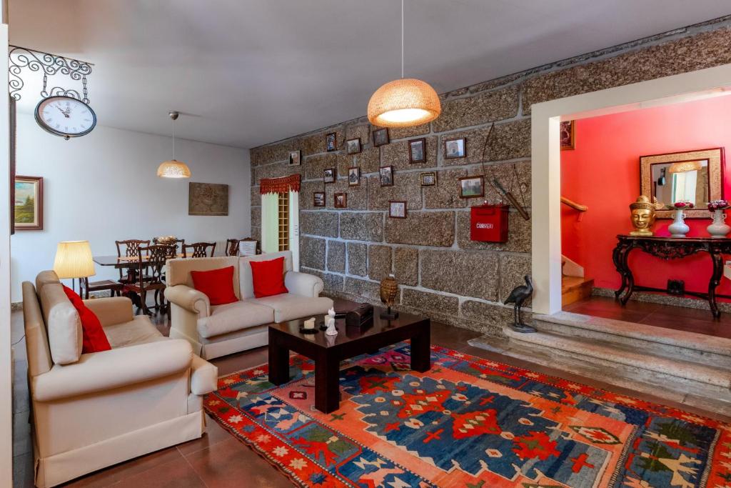 Posezení v ubytování CTR Guest House