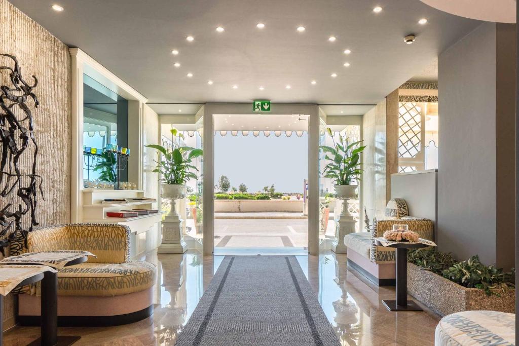 Posezení v ubytování Hotel Doriana