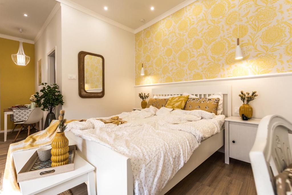 Posteľ alebo postele v izbe v ubytovaní Sweet Dream Apartman