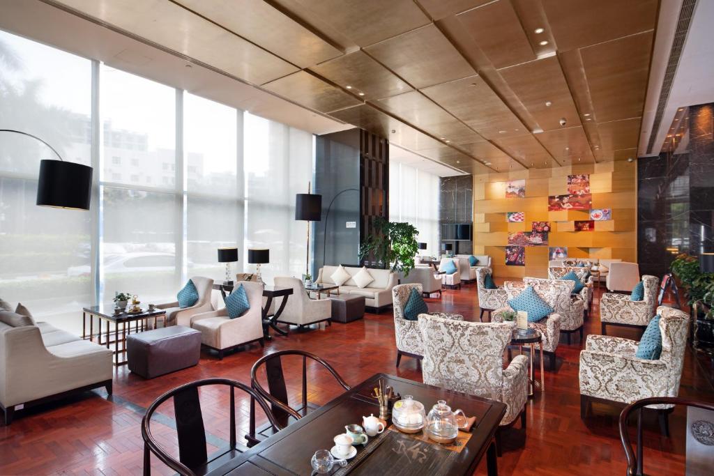 Posezení v ubytování Shenzhen L.gem Hotel