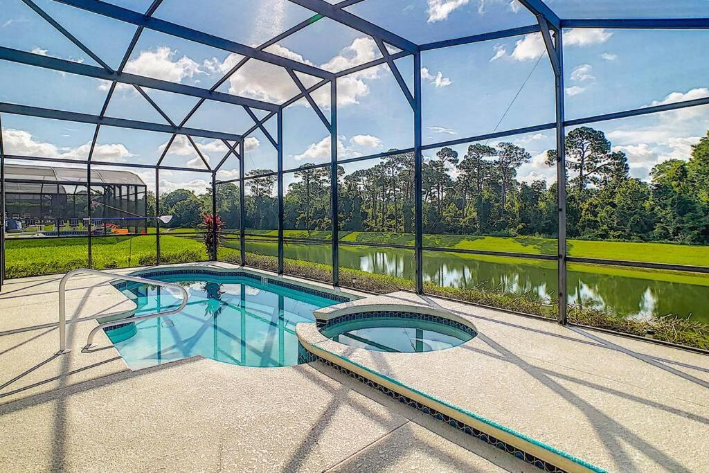 Near Disney World Water view luxury villa