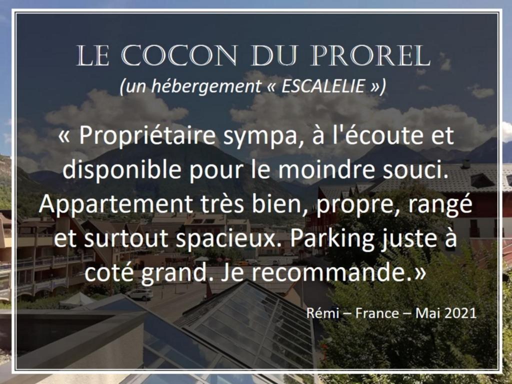 Le cocon du prorel, Briançon – Updated 2023 Prices
