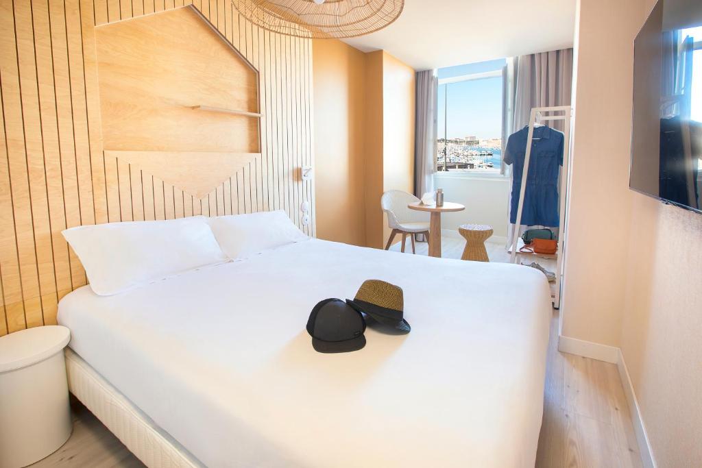 Hôtel Life Marseille VP - Vieux Port - Resim 18
