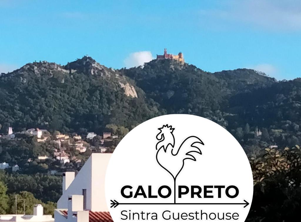 a sign that is on top of a building at Galo Preto - Urban Agriculture - Healthy Food in Sintra