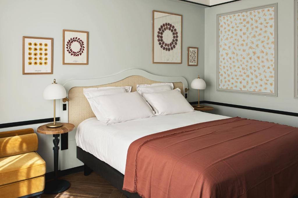 Hôtel Botaniste - Resim 15