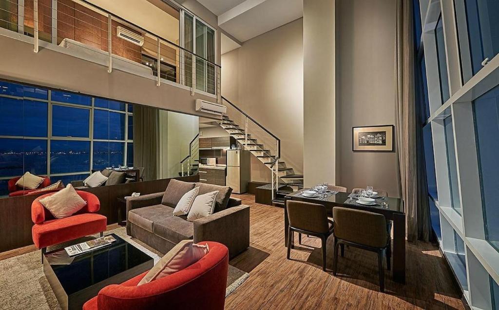 Posezení v ubytování Maritime Luxury Suites