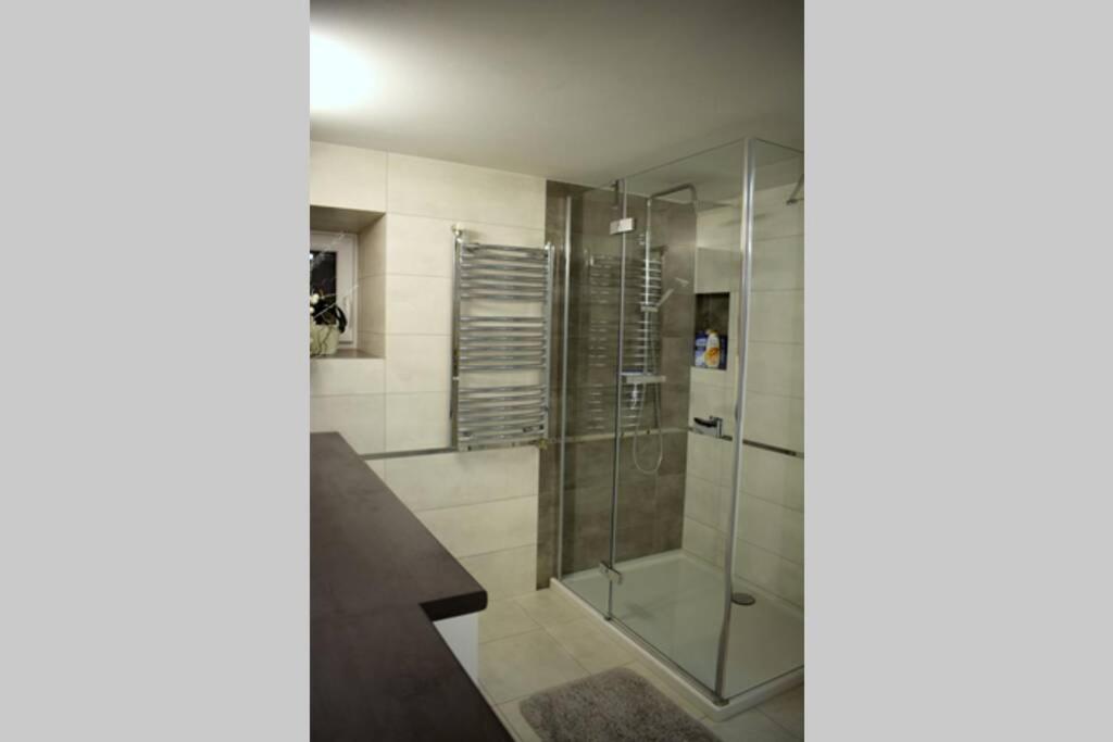Kúpeľňa v ubytovaní Przytulny apartamentt