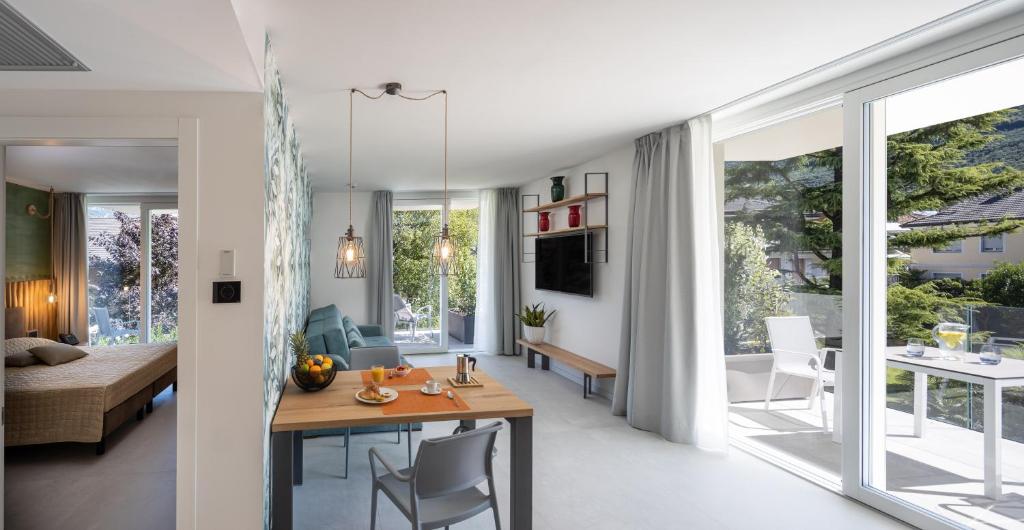 Posezení v ubytování Aris Apartments & Sky Pool - Tonelli Hotels - Adult Friendly