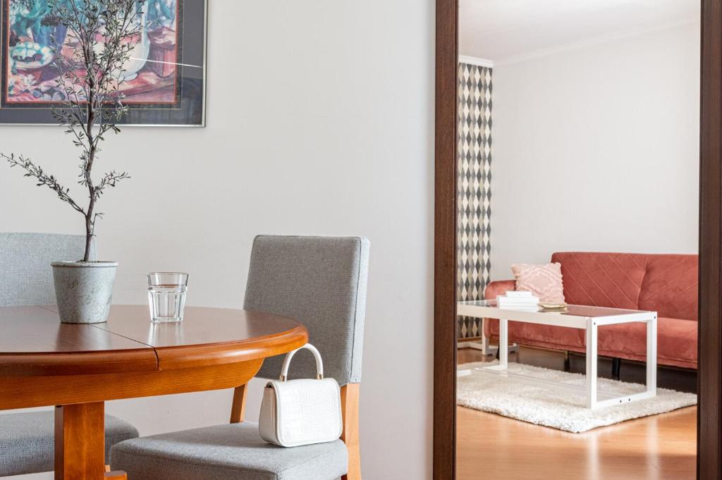 Posedenie v ubytovaní Prestige Apartament Przy Nosalu