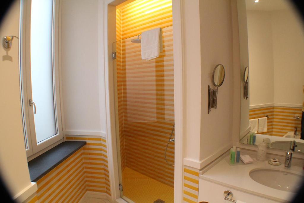 Koupelna v ubytování Palazzo Jannuzzi Relais