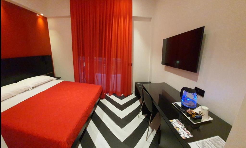 TV a/nebo společenská místnost v ubytování The White Lodge