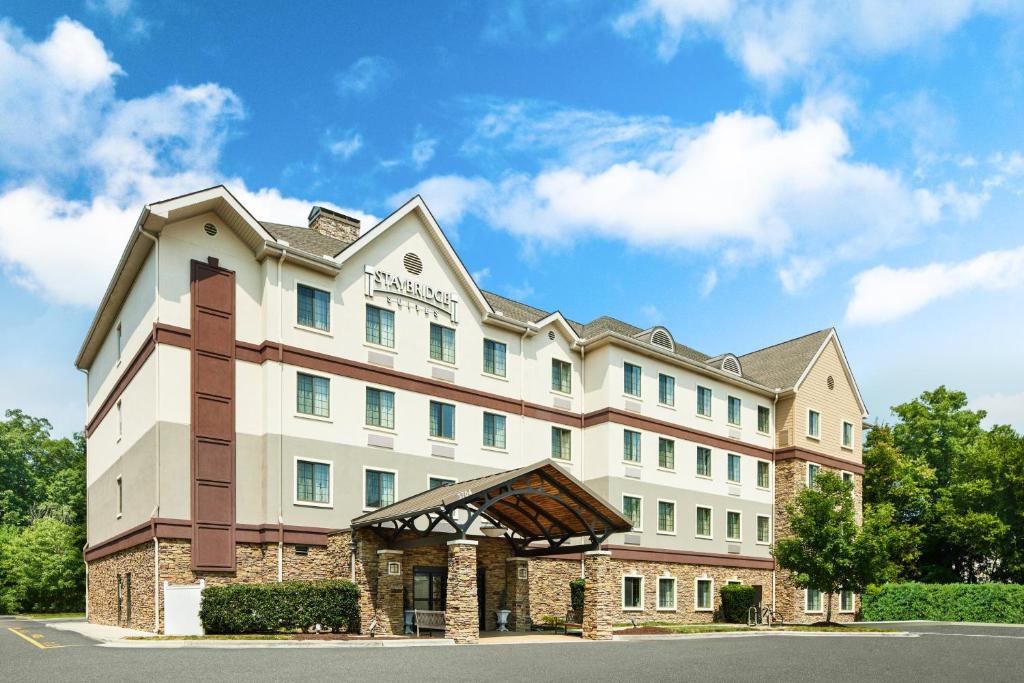 a rendering of a hotel with a building at Staybridge Suites Of Durham - Chapel Hill - RTP, an IHG Hotel in Durham