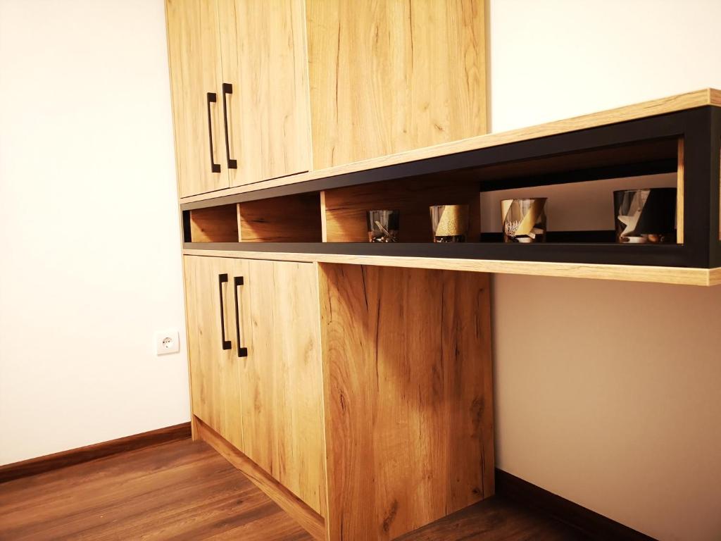Kuchyň nebo kuchyňský kout v ubytování Zlatar Holidays Apartmani
