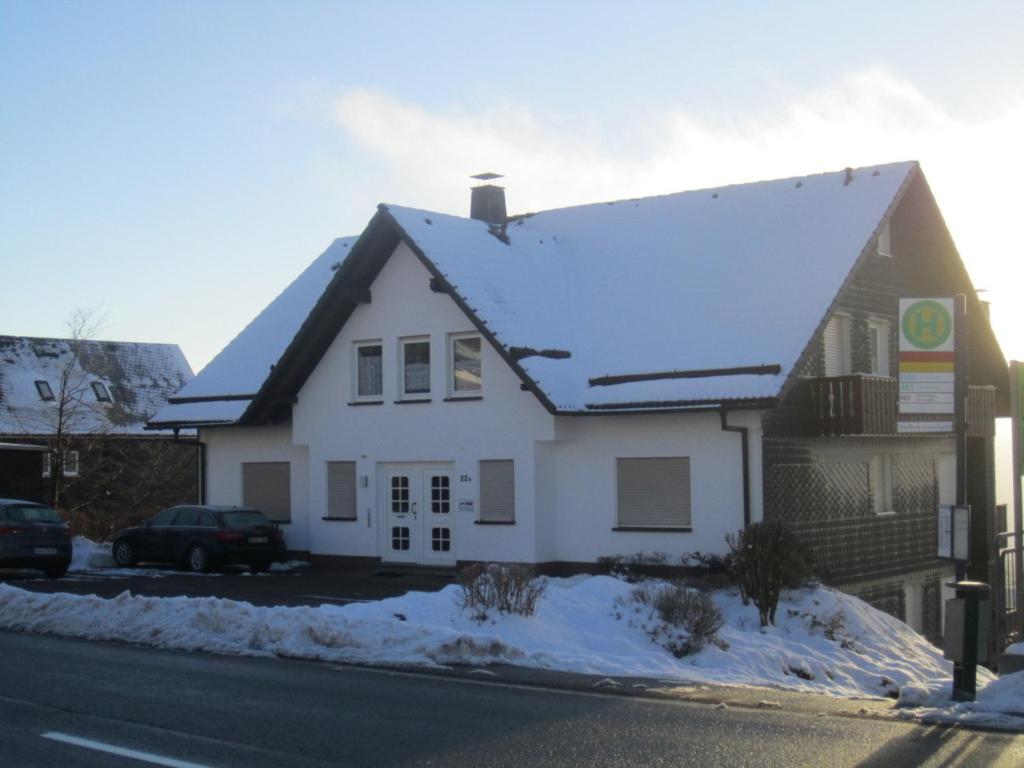 Ferienwohnung Rothaarsteig in Winterberg-Neuastenberg žiemą
