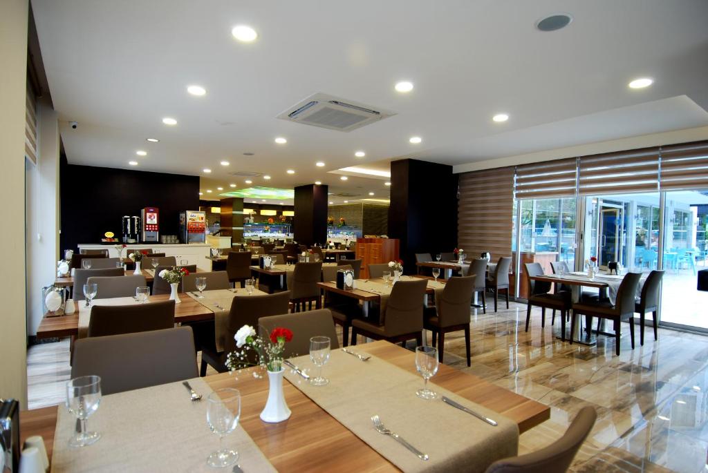 Restaurace v ubytování Kleopatra Ramira Hotel - All Inclusive