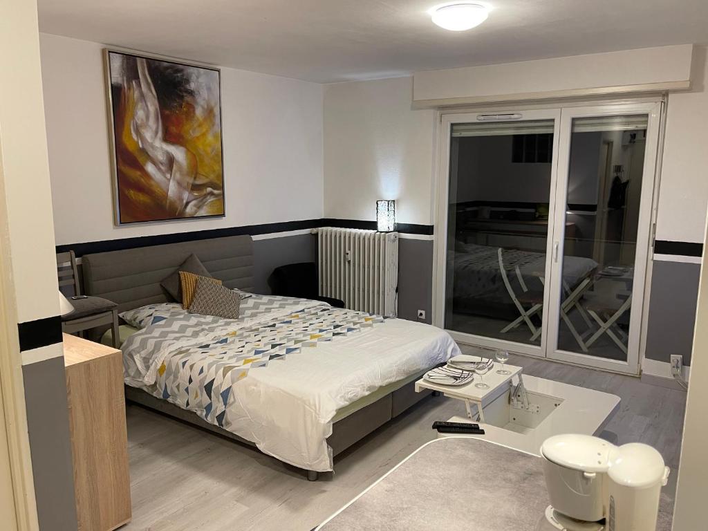 F1 avec Terrasse, 5 min de Colmar, vignoble et free parking – photo 2