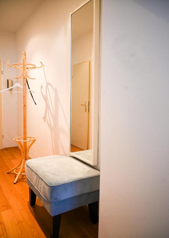 Posteľ alebo postele v izbe v ubytovaní Backpacker Apartment Bahnhof