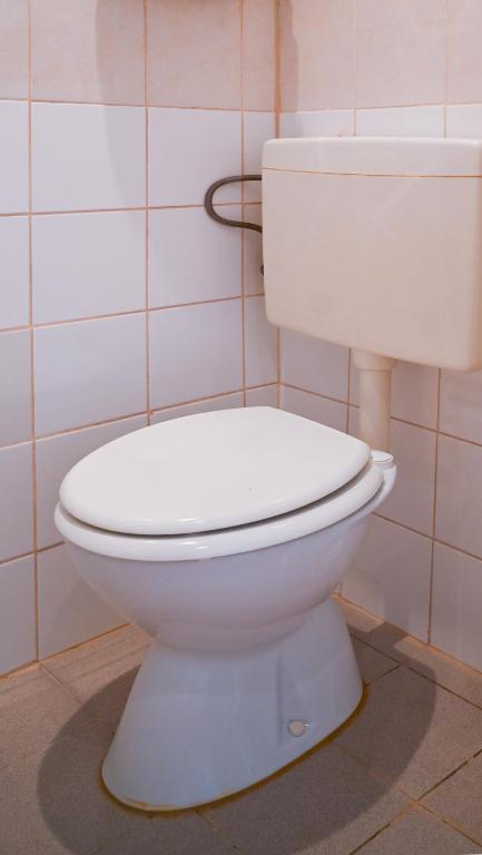 Kúpeľňa v ubytovaní Backpacker Apartment Bahnhof
