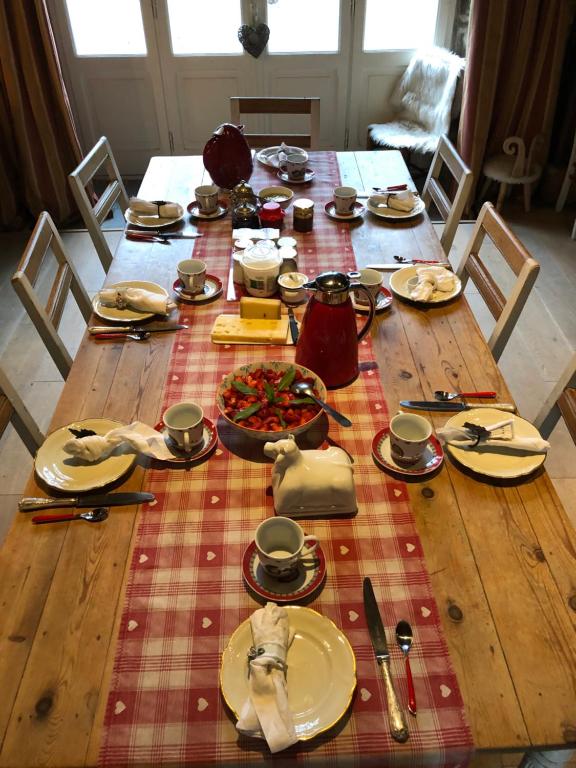 Jídlo v bed and breakfast nebo okolí