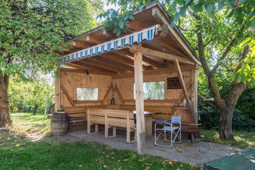 Zahrada ubytování Rafaser - Apartment Rustika