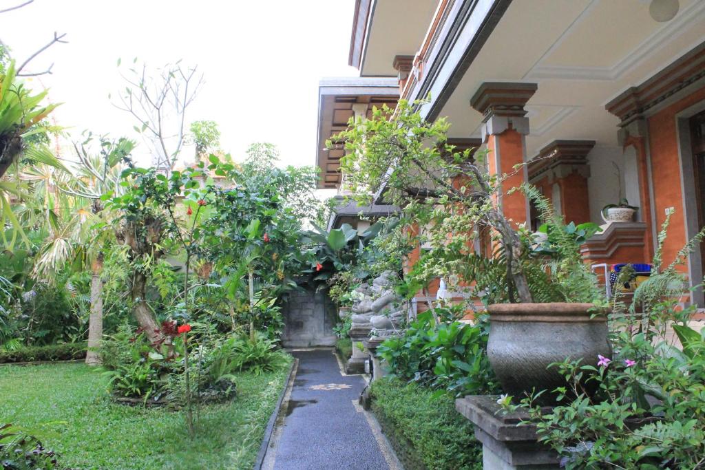 Zahrada ubytování Tanah Semujan Ubud