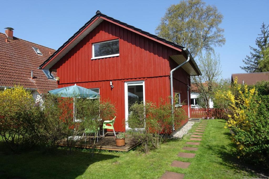 Das Gebäude in dem sich das Ferienhaus befindet