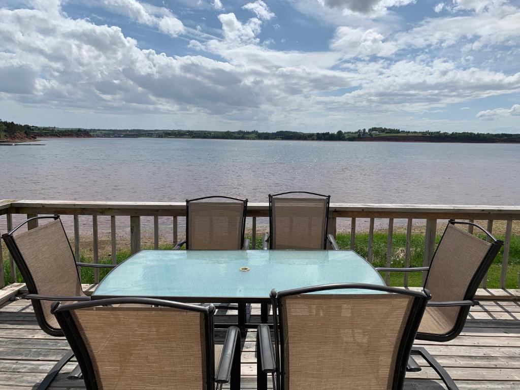 Vista de un río cerca de este camping resort