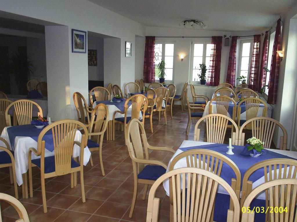 Restaurace v ubytování Hotel Garni Meeresgruß