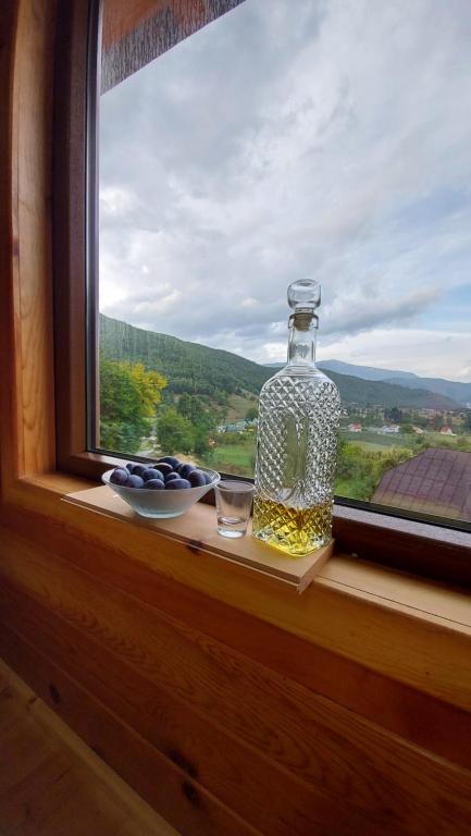Nespecifikovaný výhled na hory nebo výhled na hory při pohledu z bed and breakfast