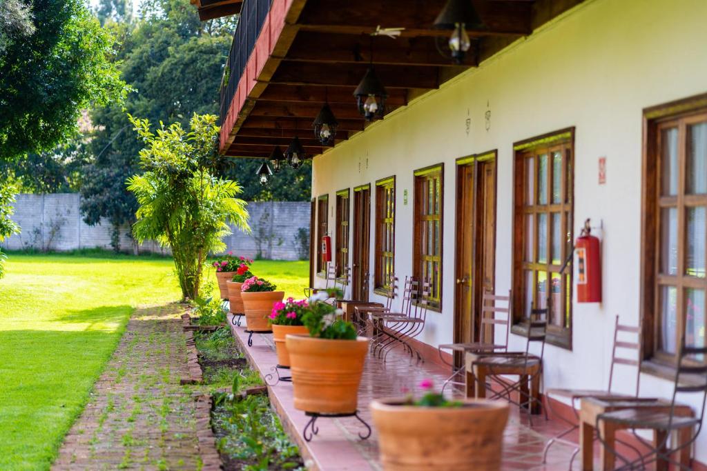 Zahrada ubytování Hostería San Felipe
